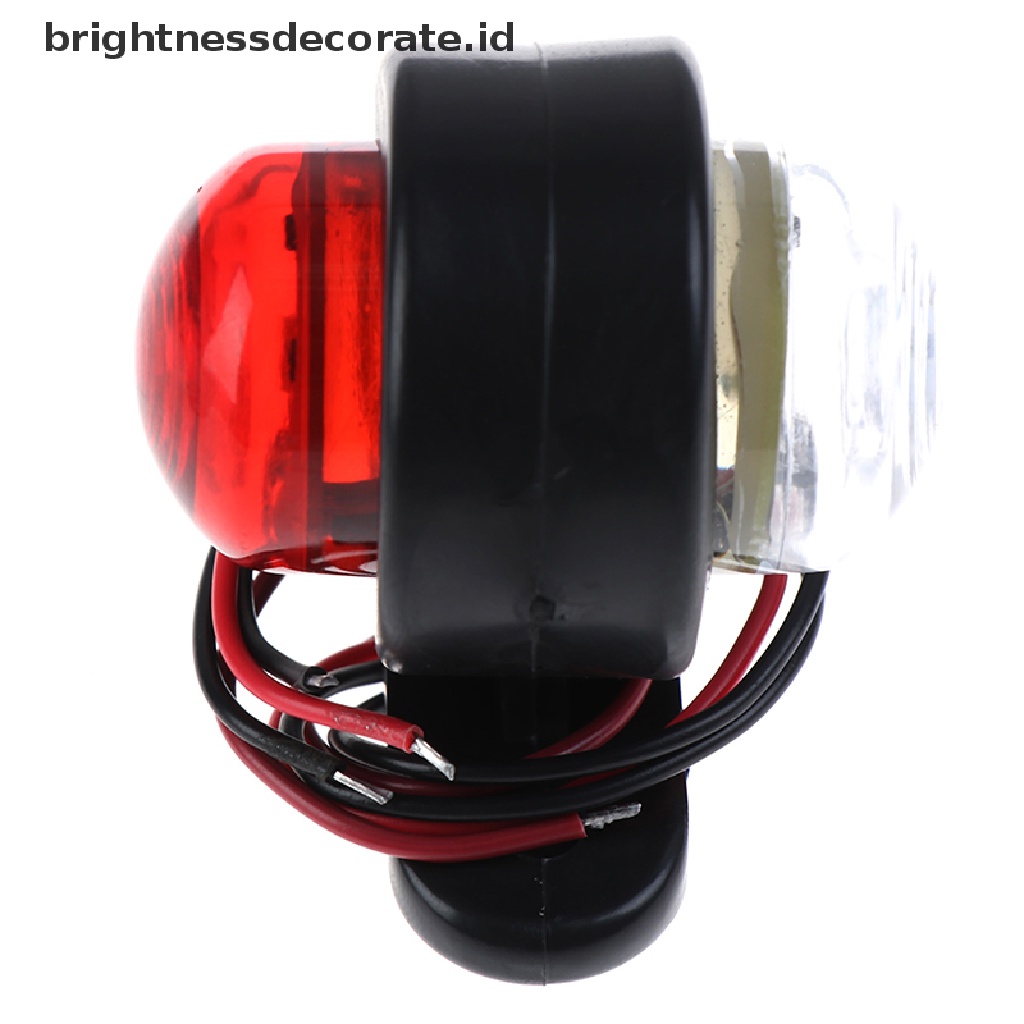 Lampu Led Penanda Sisi Ganda Warna Putih Merah Untuk Mobil Truk Trailer Lorry Caravan