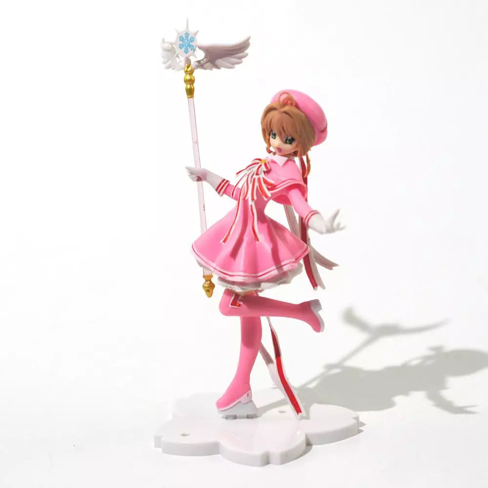 Lanfy Mainan Action Figure Anime Cardcaptor Sakura Bahan Pvc Untuk Dekorasi Kue