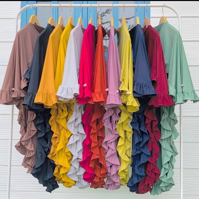 Daily Bergo Vol I by Amolles Gallery (Black, Fuschia, Mustard)