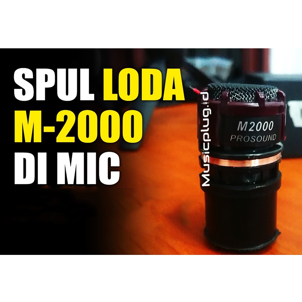 Spool Spul Spull Mic Kabel / Wireless Cartridge Mik LODA M-2000 M2000 Original