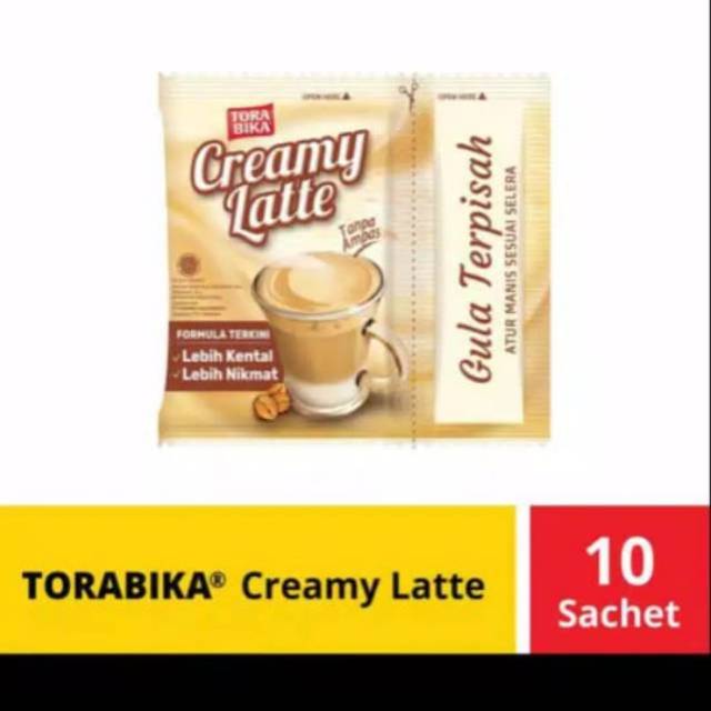 

Torabika creamy latte