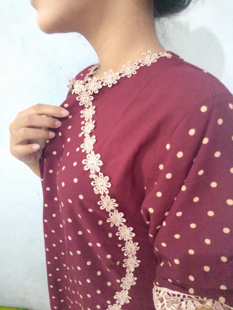 Bisa Cod / Gamis Maxmara / Maxmara Dior Silk / Gamis Premium / Batik Pekalongan