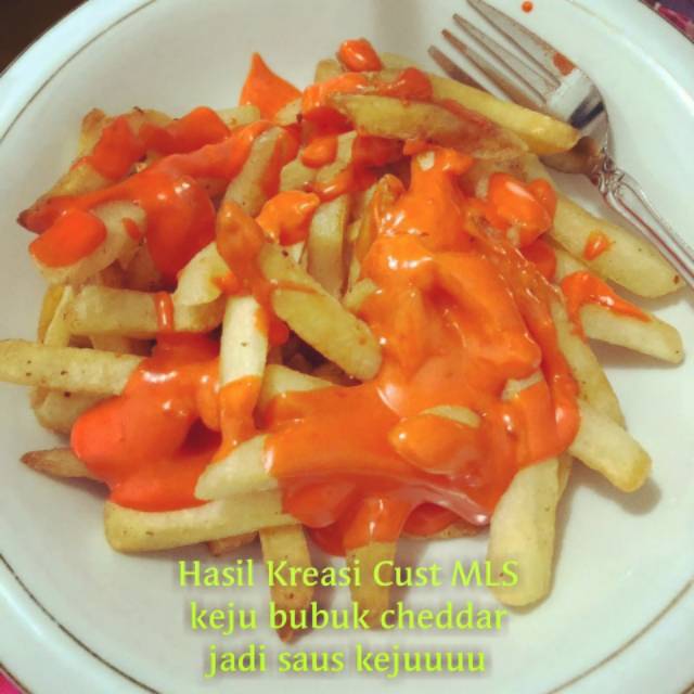 Keju bubuk oren 1kg seenak kerry cheztone red cheddar dels halal saus keju bumbu tabur cheese powder bubuk