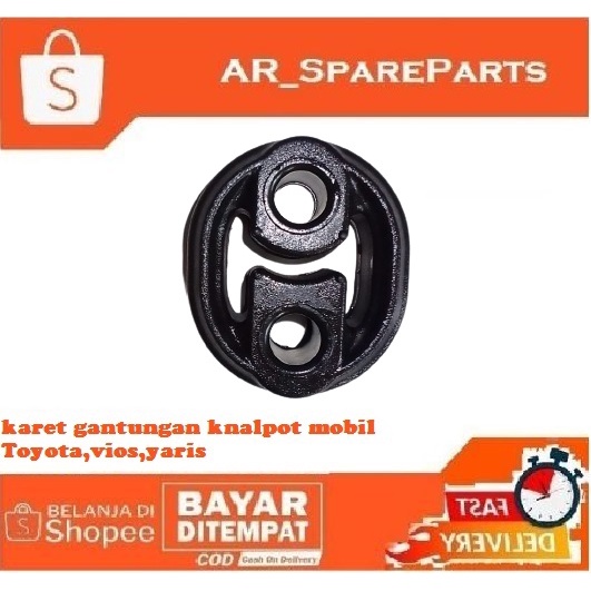 karet gantungan knalpot mobil Toyota vios yaris Original
