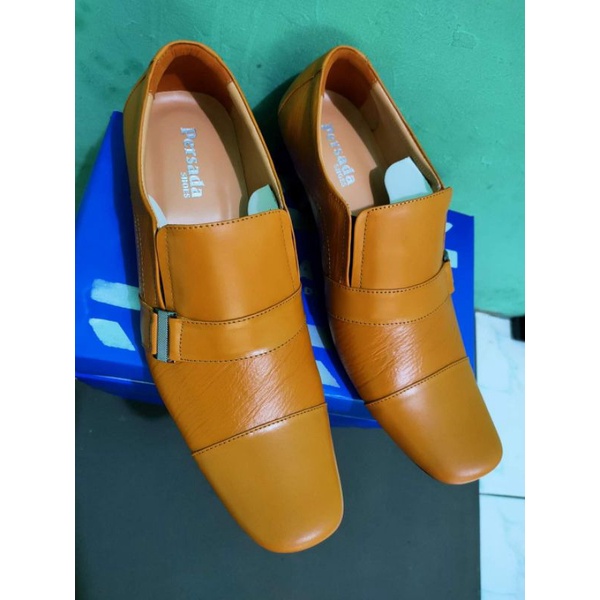 Sepatu Pantofel Kulit Pria Persada 6015 T ( Produksi Sendiri  )