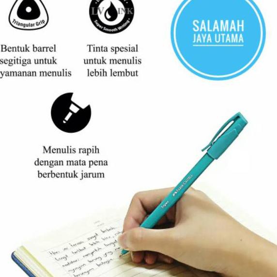 

MAE Pulpen Tripen 0,7 Faber Castell (Black Ink / Tinta Hitam) Terkini