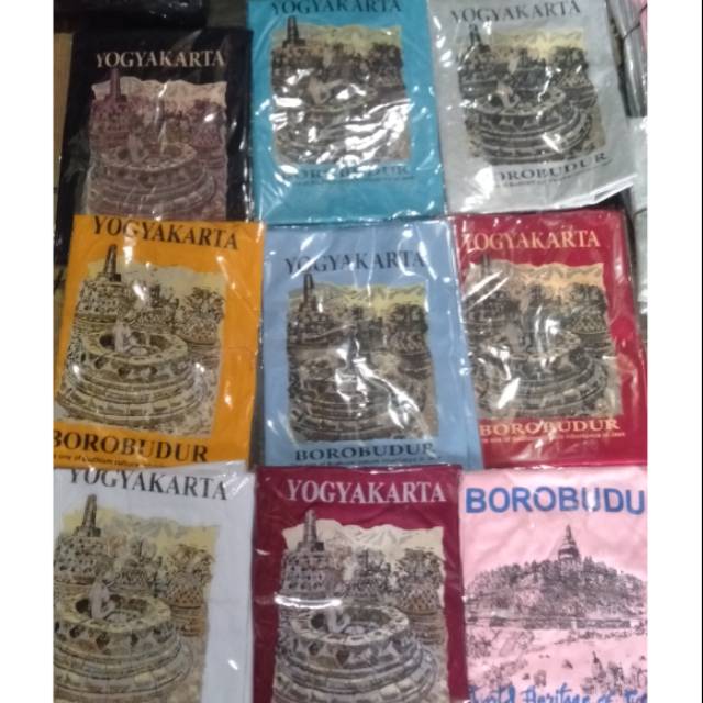 KAOS BOROBUDUR | Kaos oleh-oleh borobudur dewasa | remaja | anak-anak