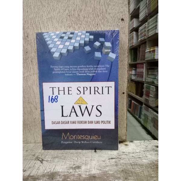 The Spirit Of Laws Dasar Dasar Ilmu Dan Ilmu Politik