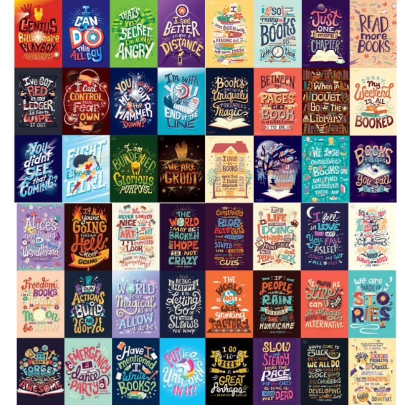 Stiker Vinyl Tumblr Quotes Mini Waterprof 12 pcs