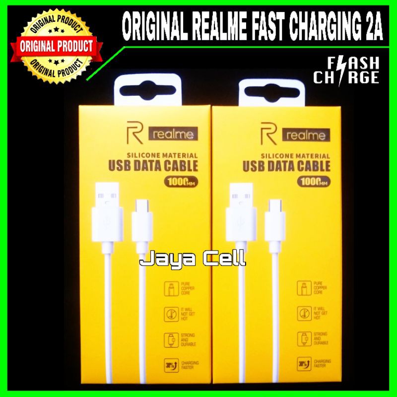 Kabel Data Realme 5 5i Realme 5s ORIGINAL 100% Micro USB