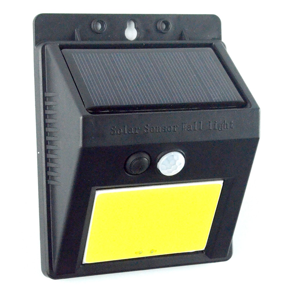 ZOLAR Lampu Solar Sensor Gerak Outdoor Weatherproof 48 LED - L22 - Black