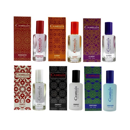 ❤GRY❤ CAMELIA Eau De Parfume 22ml | Clasy Energy Purity Romantic Sunny Ventura | Travelsize Parfum