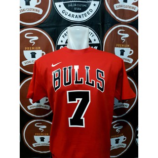 Tshirt custom desain - BULLS KUKOC NBA