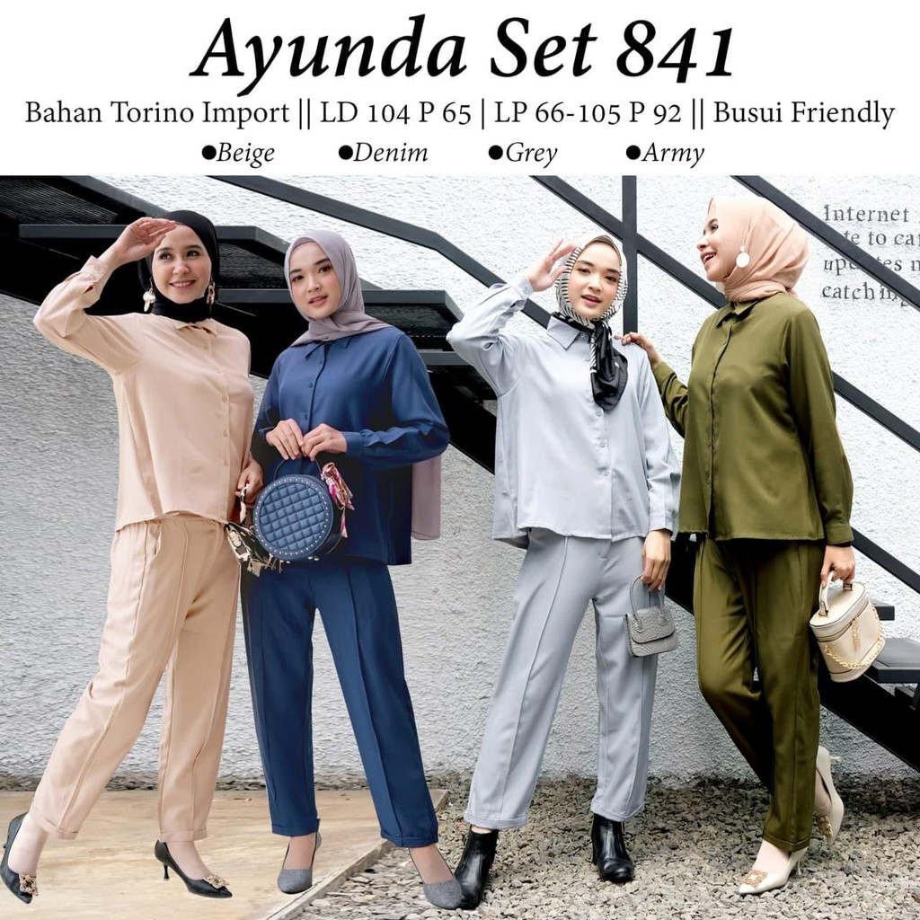 AYUNDA SET / ONE SET WANITA