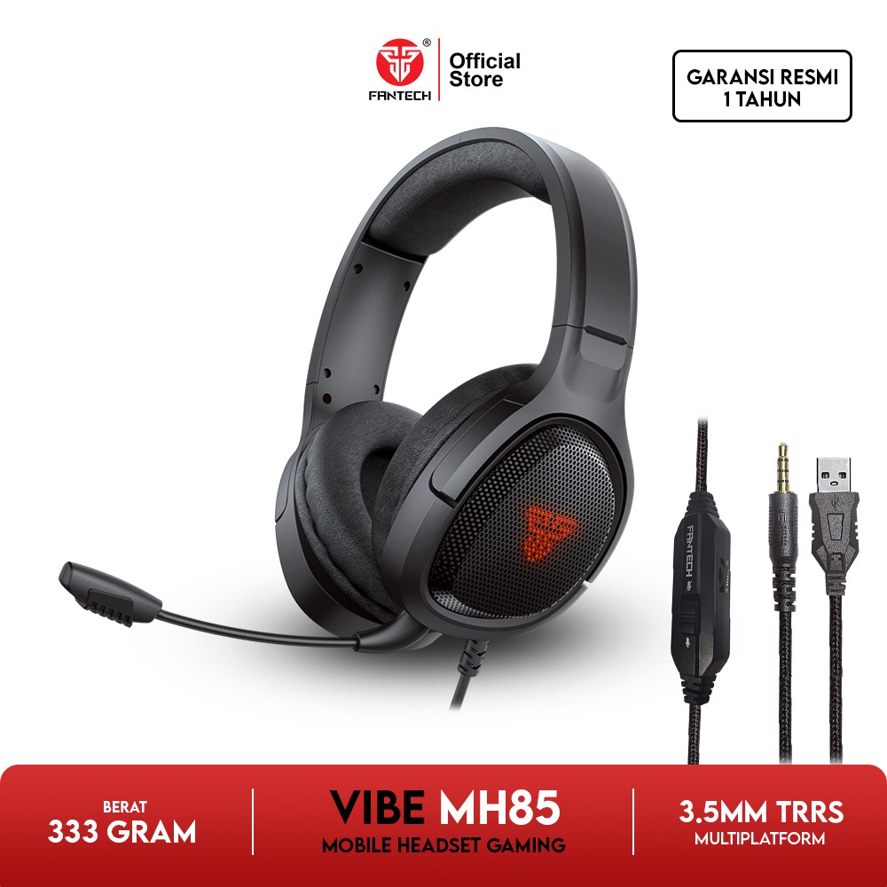  Fantech  VIBE MH85 Headset Gaming Mobile Shopee Indonesia 