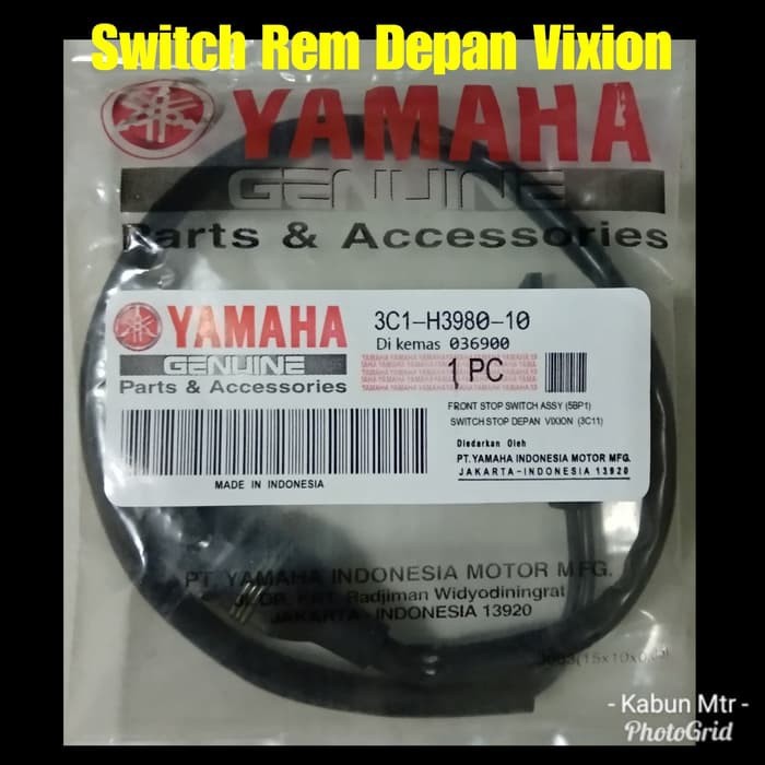 Switch Rem Depan Vixion #Satria977