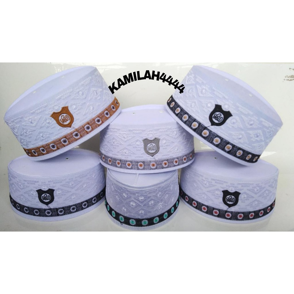 PECI ASSAGOFAH PUTIH MOTIF RANDOM