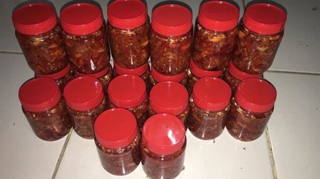 

sambal baby cumi
