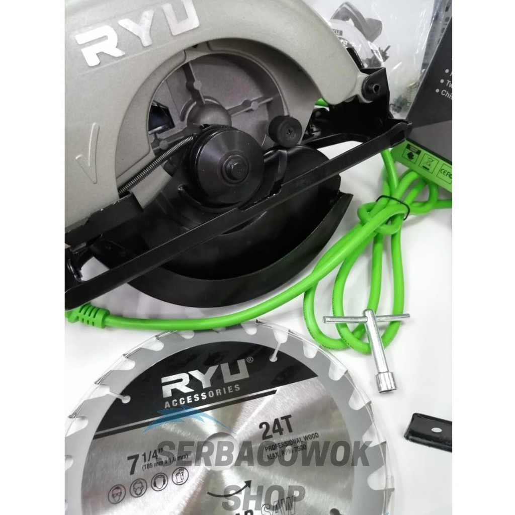 Mesin Circular Saw RYU RCS185-1 Circle RYU 7&quot; Inch InciMesin Potong Kayu Termurah Berkualitas