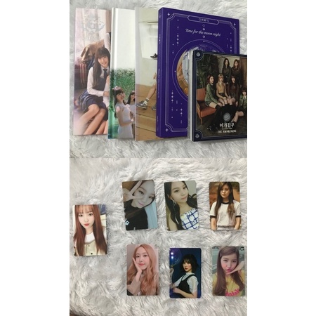 WTS WTS GFRIEND ALBUM PHOTOCARD FINGERTIP, TFTMN, SEASON OF GLASS, FLOWER BUD, SNOW FLAKE (sinb, umj