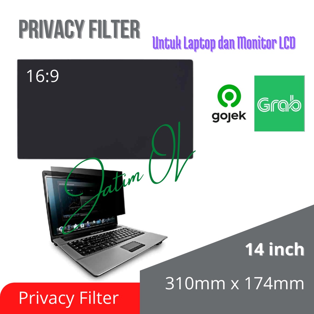 Privacy Filter Protector Anti Spy Laptop 14 inch Screen Guard Notebook