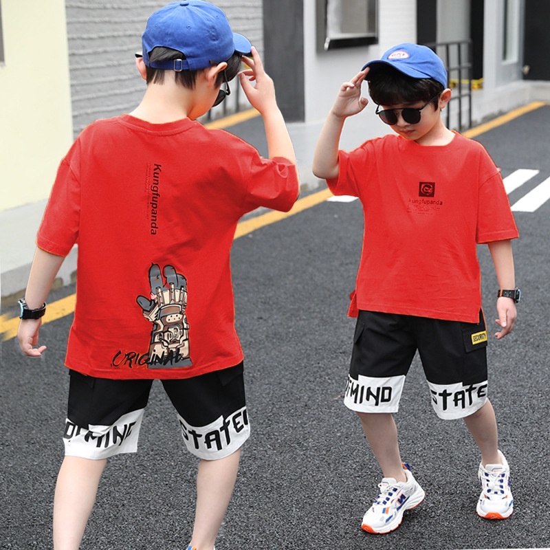 Setelan Anak Laki Laki 7 - 12 tahun Baju Remaja Fashion Boyset  MINO Korean Style Import