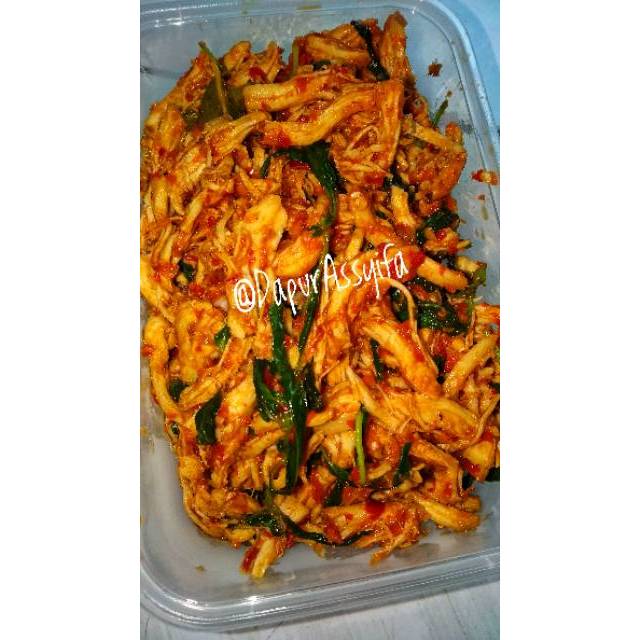 

Ayam suwir pedas / suwir ayam pedas