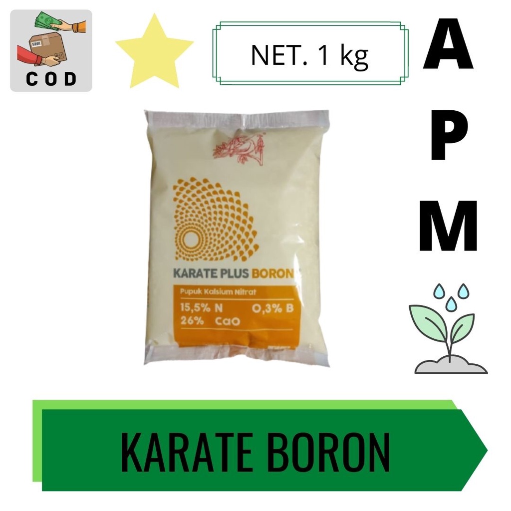 Pupuk Kalsium Nitrat Plus Boron / Pupuk KARATE PLUS BORONI