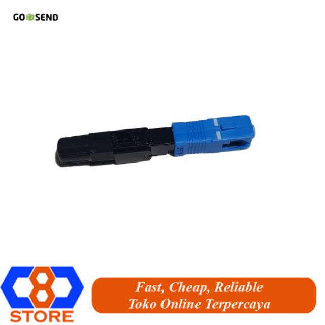 FAST CONNECTOR SC SC/UPC-P KONEKTOR SC FO FIBER OPTIC FTTH (BAGUS)