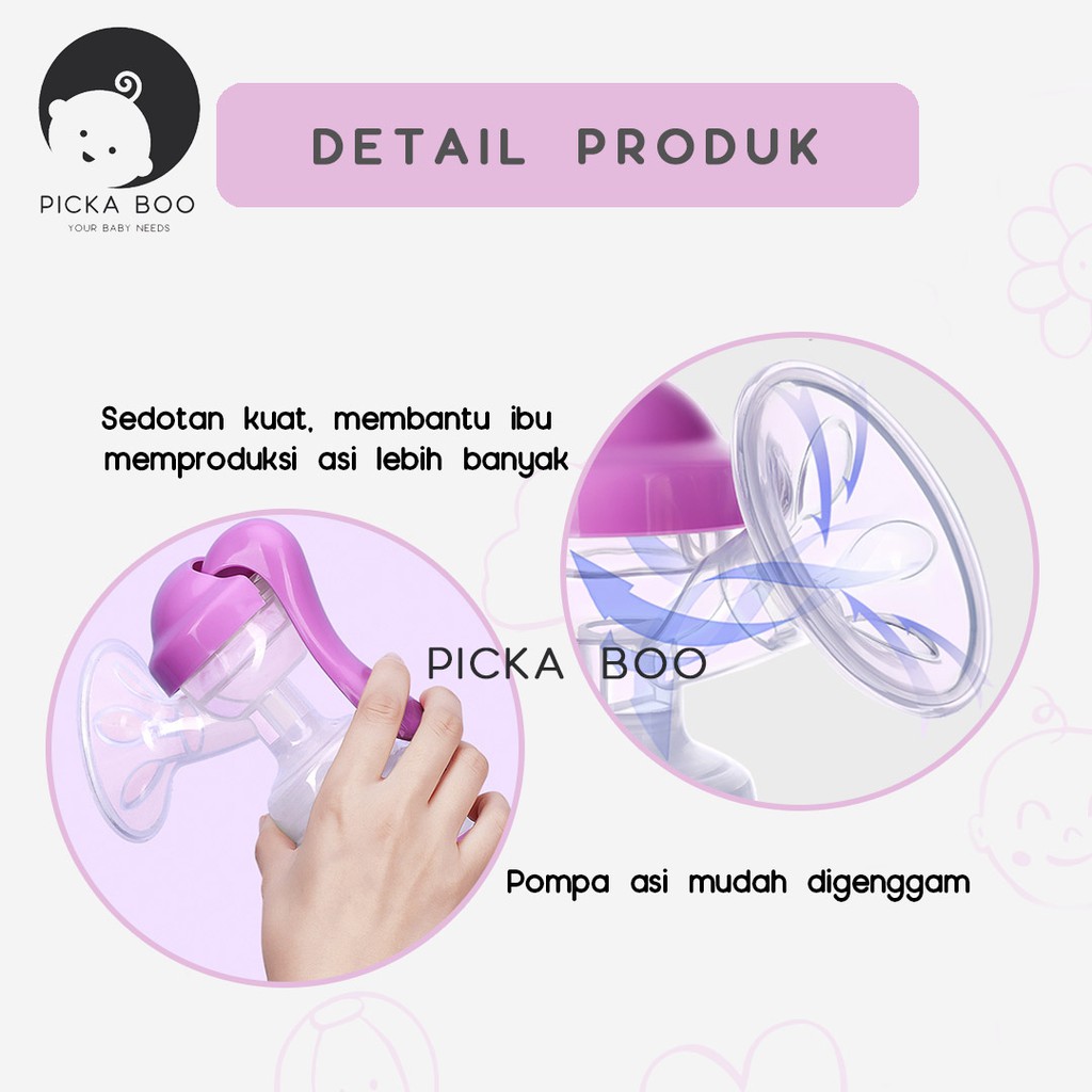 PICKA BOO Pompa Asi Manual Breast Pump