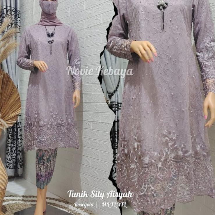 Promo Tunik Novie / Kebaya Tunik / Kebaya Brukat / Kebaya Wisuda / Kebaya / Kebaya Modern / Tunik .