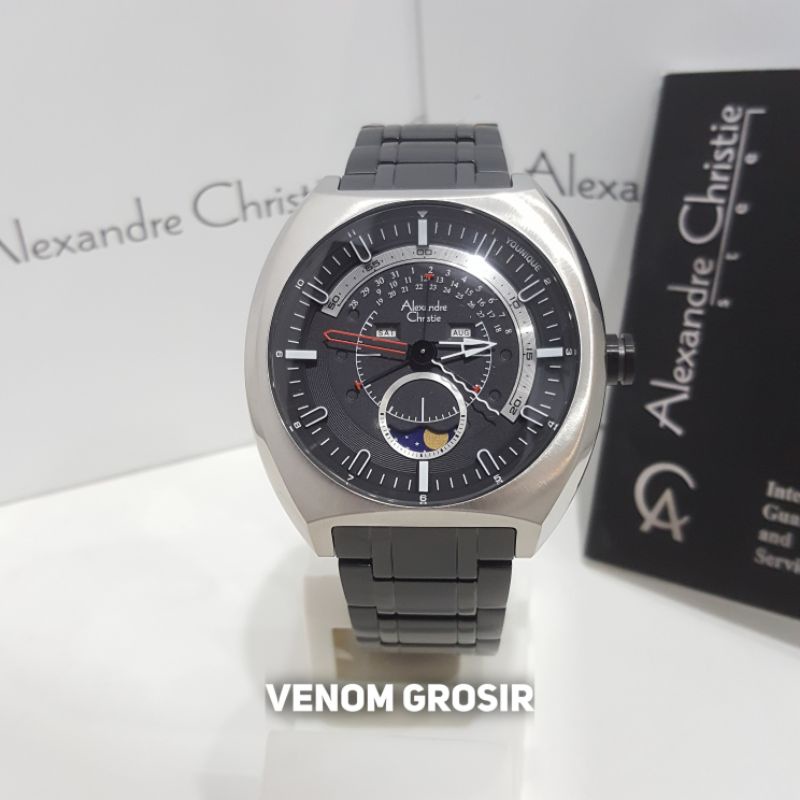 ALEXANDRE CHRISTIE PRIA AC 6464 BLACK SILVER ORIGINAL