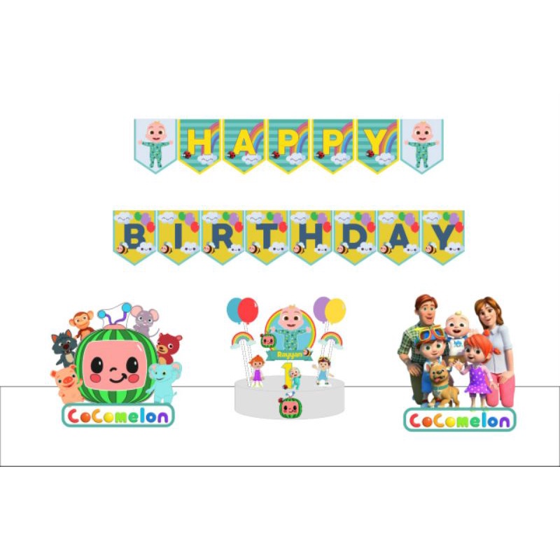 PAKET BIRTHDAY COCOMELON