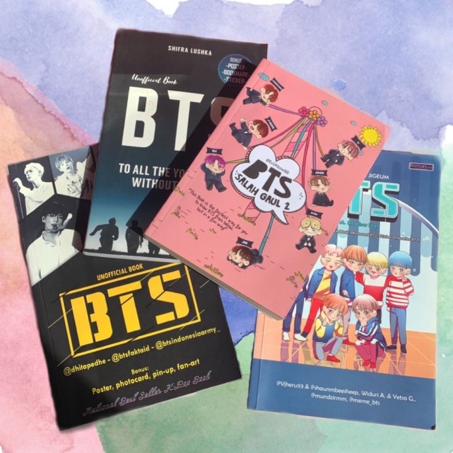 PRELOVED BUKU/NOVEL BTS