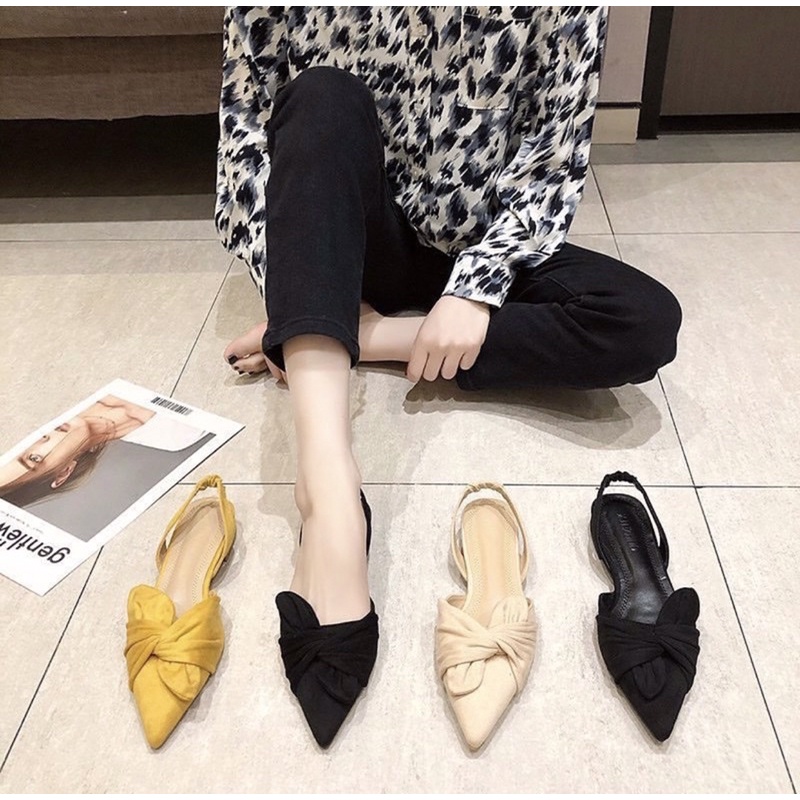 flatshoes 2028 wanita import realpict