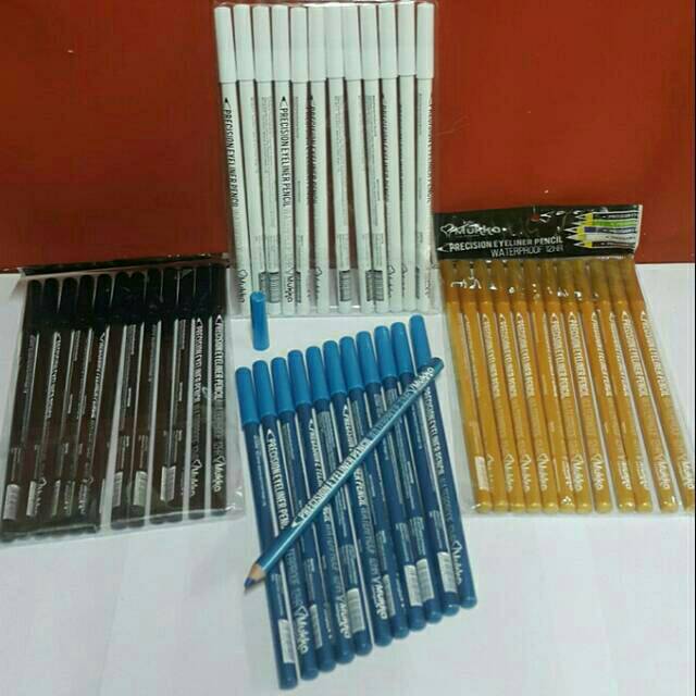 Eyeliner Mukka / Eyeliner Pensil Mukka 12pcs