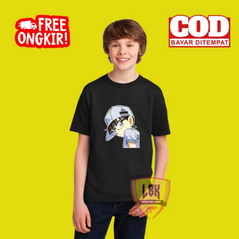 KAOS ANAK DETECTIVE CONAN / BAJU ANAK DETECTIVE CONAN / BAJU KAOS ANAK DETECTIVE CONAN TERBARU
