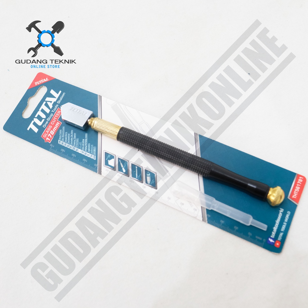 Pisau Potong Kaca TOTAL THT561781 / Glass Cutter THT 561781 - Pisau Pemotong Kaca TOTAL