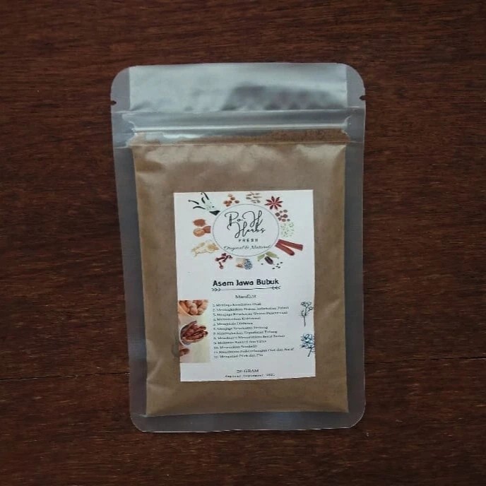 

Asam Jawa Bubuk murni 100% 50 Gram