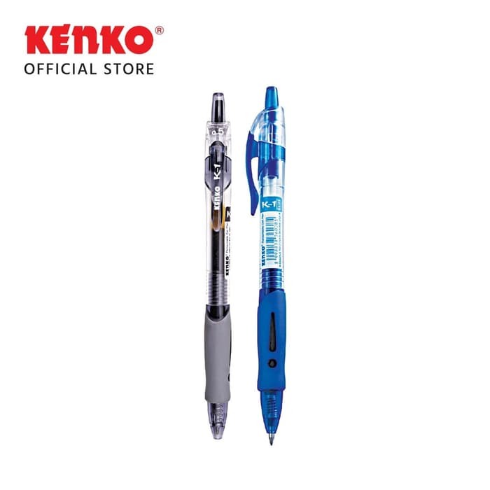 

KENKO GEL PEN K-1 Retractable - Hitam & Biru (Satuan)