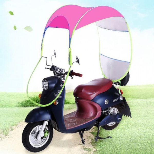 Canopy Motor TERTUTUP Canopy Sun Visor Tenda Motor Payung Sepeda Motor