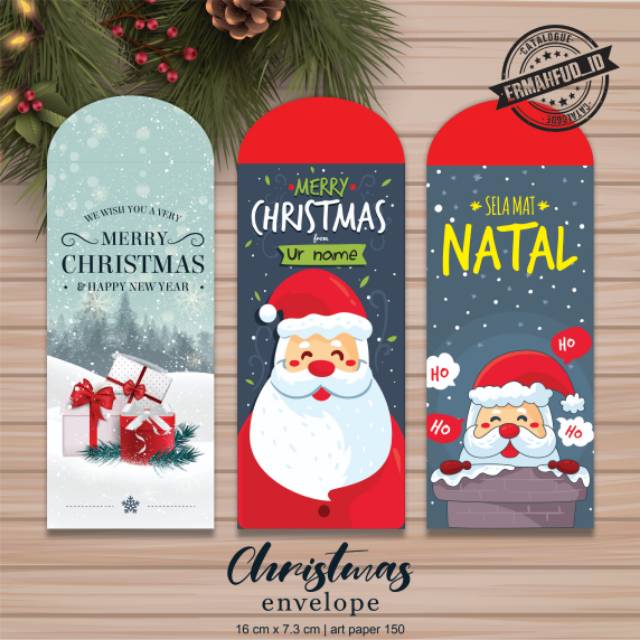 

Amplop spesial natal amplop natal lucu Christmas money envelope