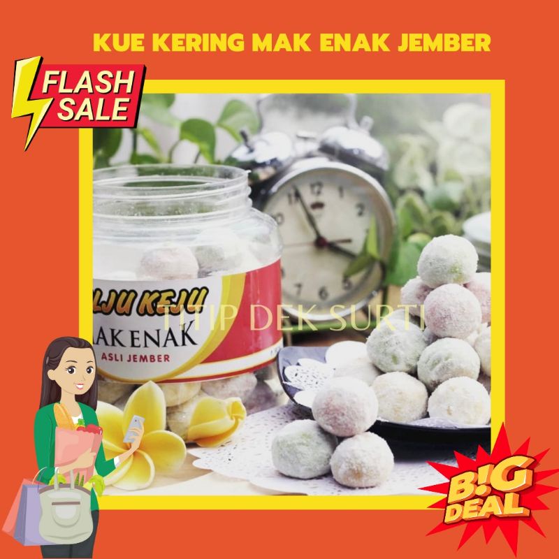 

Kue Salju Keju Mak Enak asli Jember 600gr