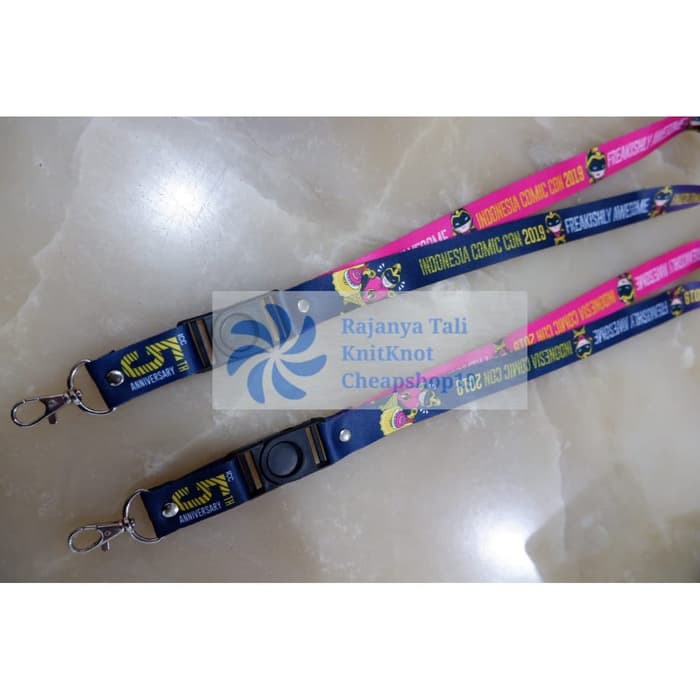 

Tali ID lanyard printing 25cm Stopper Print sublim RJT