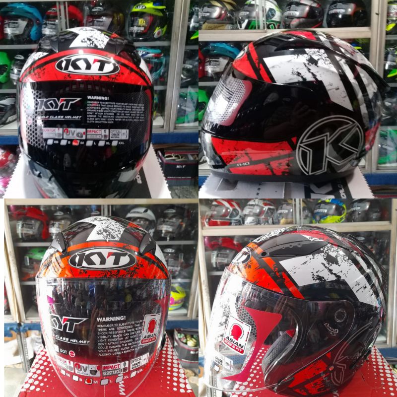 helm KYT R10 COUPLE/KYT GALAXY FLAT R COUPLE/ HELM COUPLE