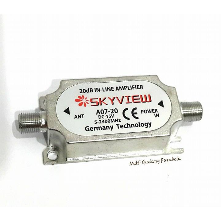 Amplifier In Line Skyview 20db