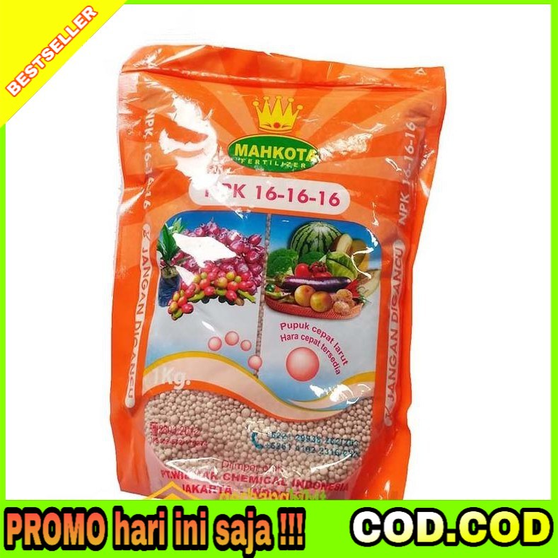 Pupuk Npk 16-16-16 Mahkota