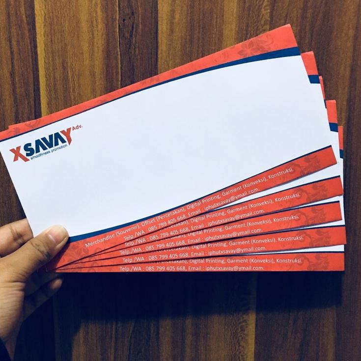 

Terbagus.. Cetak Amplop Kantor / Amplop Putih / Amplop Desain Ukuran No.90 (110 x 230 mm) isi 50 Pcs
