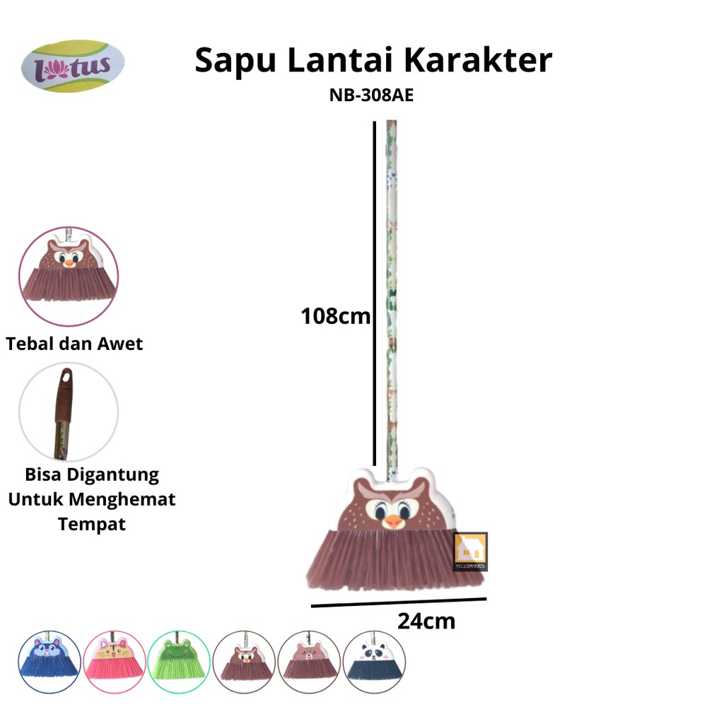 Lotus Sapu Lantai Karakter NB-308AE