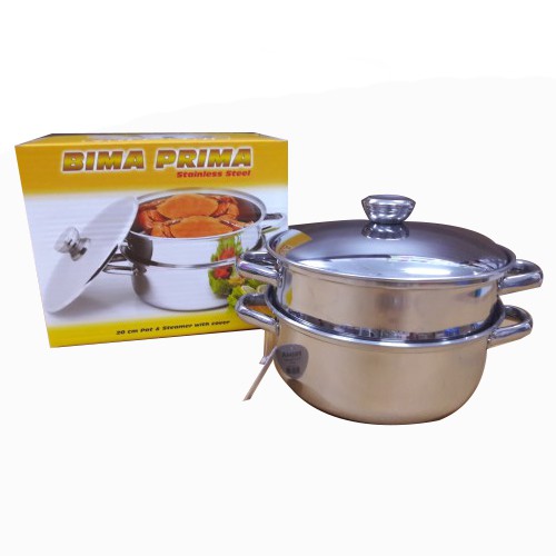 BIMA PANCI KUKUS POT STEAMER 20CM STAINLESS